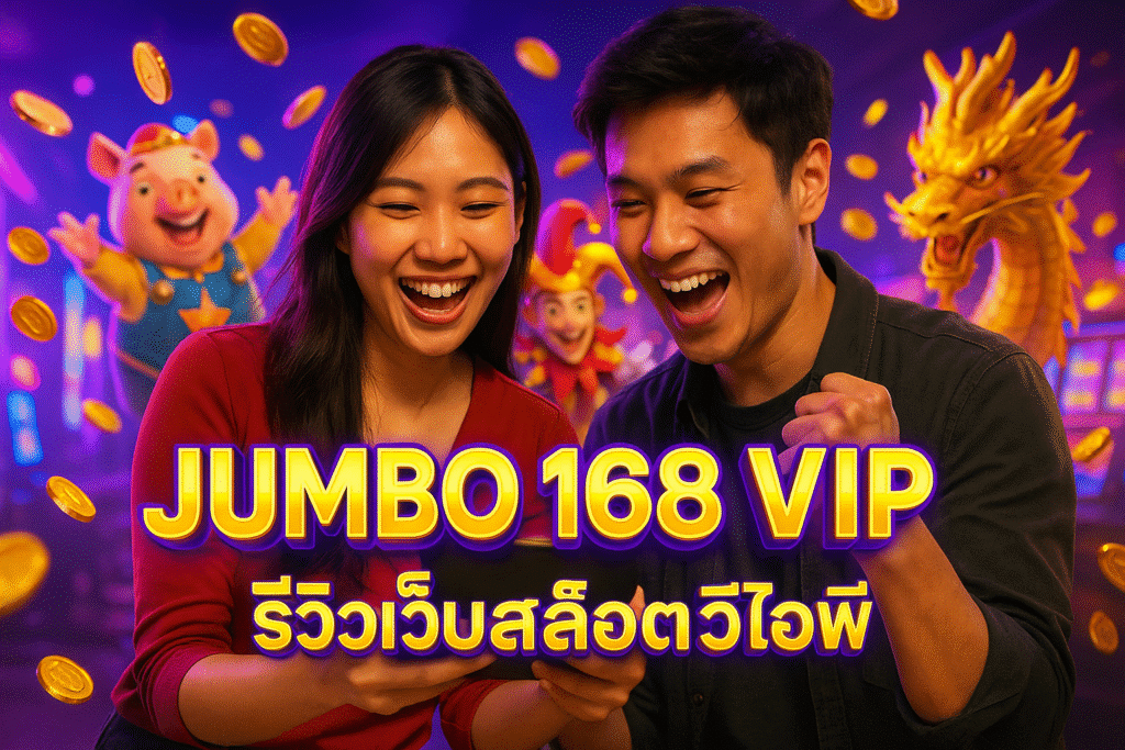 JUMBO 168 VIP รีวิวเว็บสล็อตวีไอพี
